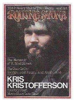 Kristofferson, Kris / Rolling Stone Cover Photo / 1974