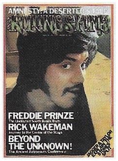 Prinze, Freddie / Rolling Stone Cover Photo / 1975