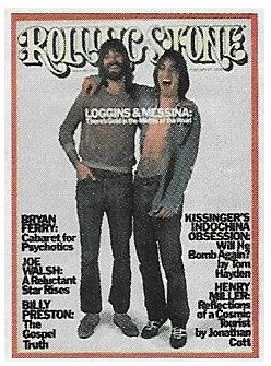 Loggins + Messina / Rolling Stone Cover Photo / 1975