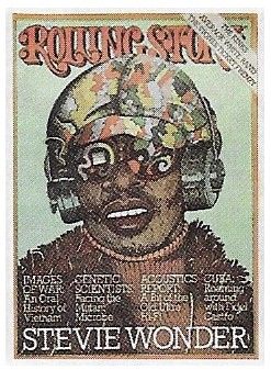 Wonder, Stevie / Rolling Stone Cover Photo / 1975
