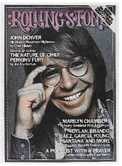 Denver, John / Rolling Stone Cover Photo / 1975