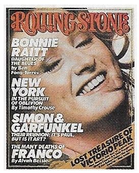 Raitt, Bonnie / Rolling Stone Cover Photo / 1975