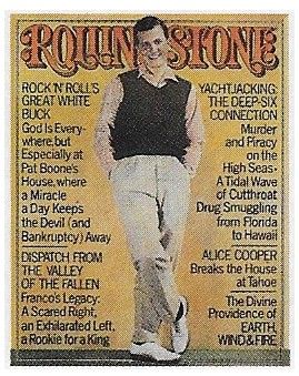 Boone, Pat / Rolling Stone Cover Photo / 1976