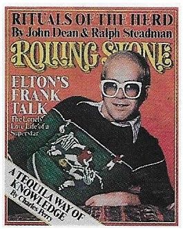 John, Elton / Rolling Stone Cover Photo / 1976