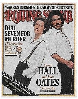 Hall + Oates / Rolling Stone Cover Photo / 1977