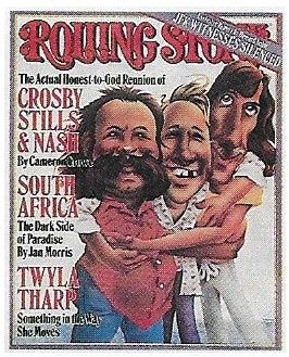 Crosby, Stills + Nash / Rolling Stone Cover Photo / 1977