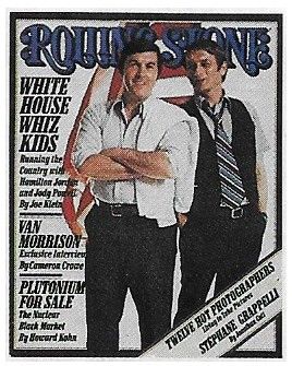 Jordan, Hamilton--Jody Powell / Rolling Stone Cover Photo / 1977
