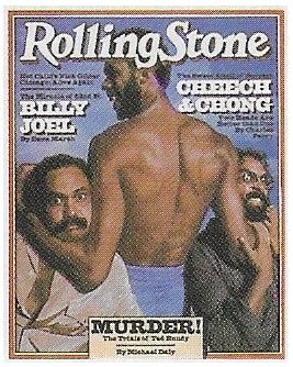Cheech + Chong / Rolling Stone Cover Photo / 1978