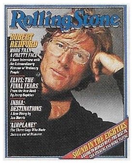 Redford, Robert / Rolling Stone Cover Photo / 1980
