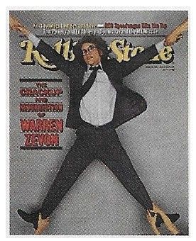 Zevon, Warren / Rolling Stone Cover Photo / 1981