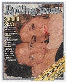 Clayburgh, Jill--Michael Douglas / Rolling Stone Cover Photo / 1980