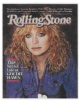 Hawn, Goldie / Rolling Stone Cover Photo / 1981