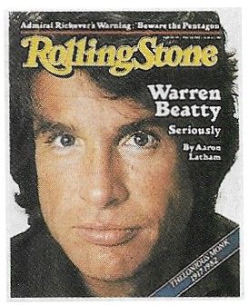 Beatty, Warren / Rolling Stone Cover Photo / 1982