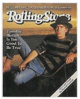 Hutton, Timothy / Rolling Stone Cover Photo / 1982