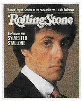Stallone, Sylvester / Rolling Stone Cover Photo / 1982