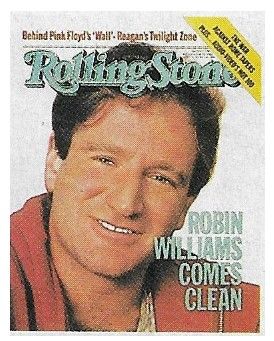 Williams, Robin / Rolling Stone Cover Photo / 1982