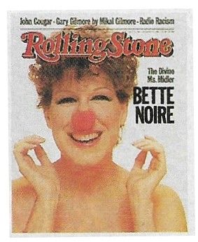 Midler, Bette / Rolling Stone Cover Photo / 1982