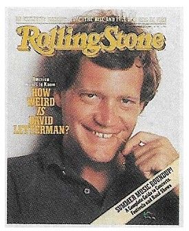 Letterman, David / Rolling Stone Cover Photo / 1982