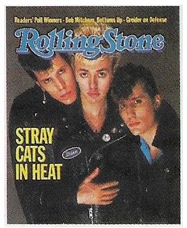 Stray Cats / Rolling Stone Cover Photo / 1983