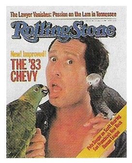 Chase, Chevy / Rolling Stone Cover Photo / 1983