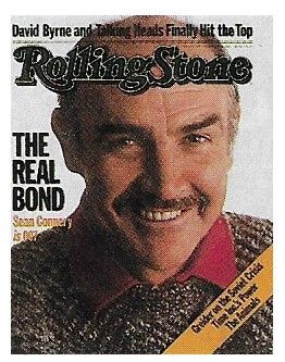 Connery, Sean / Rolling Stone Cover Photo / 1983