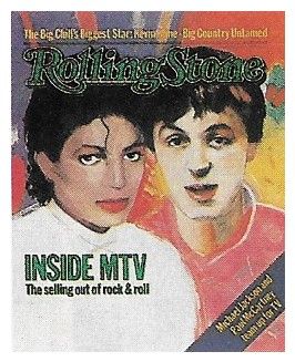 Jackson, Michael--Paul McCartney / Rolling Stone Cover Photo / 1983
