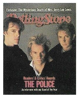 Police, The / Rolling Stone Cover Photo / 1984