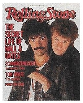 Hall + Oates / Rolling Stone Cover Photo / 1985