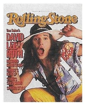 Roth, David Lee / Rolling Stone Cover Photo / 1985