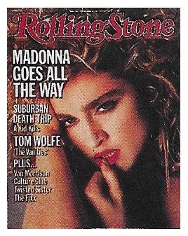 Madonna / Rolling Stone Cover Photo / 1984