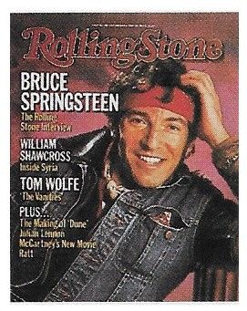 Springsteen, Bruce / Rolling Stone Cover Photo / 1984