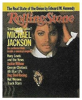 Jackson, Michael / Rolling Stone Cover Photo / 1984