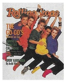 Go-Go's, The / Rolling Stone Cover Photo / 1984