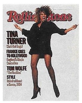 Turner, Tina / Rolling Stone Cover Photo / 1984