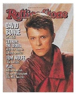 Bowie, David / Rolling Stone Cover Photo / 1984
