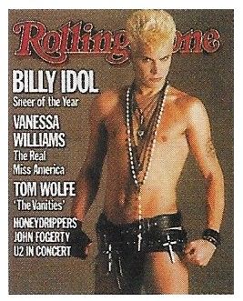 Idol, Billy / Rolling Stone Cover Photo / 1985