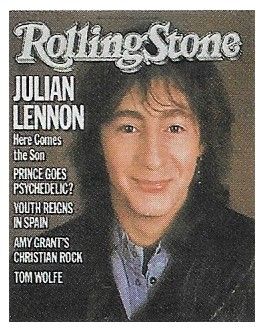 Lennon, Julian / Rolling Stone Cover Photo / 1985