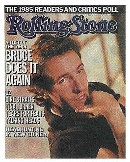 Springsteen, Bruce / Rolling Stone Cover Photo / 1986