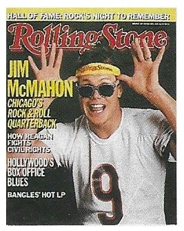 McMahon, Jim / Rolling Stone Cover Photo / 1986