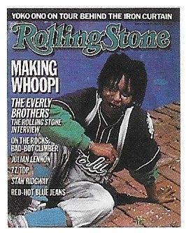 Goldberg, Whoopi / Rolling Stone Cover Photo / 1986