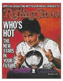 Fox, Michael J. / Rolling Stone Cover Photo / 1986