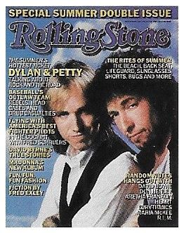 Petty, Tom--Bob Dylan / Rolling Stone Cover Photo / 1986