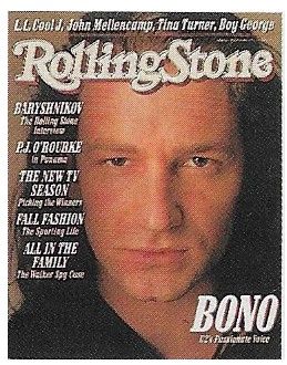 U2 / Rolling Stone Cover Photo / 1987