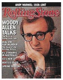 Allen, Woody / Rolling Stone Cover Photo / 1987