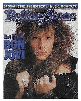 Bon Jovi / Rolling Stone Cover Photo / 1987
