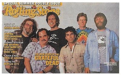 Grateful Dead / Rolling Stone Cover Photo / 1987