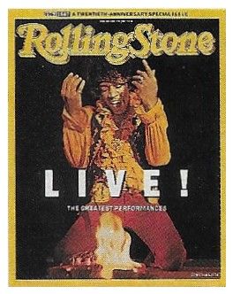 Hendrix, Jimi / Rolling Stone Cover Photo / 1987