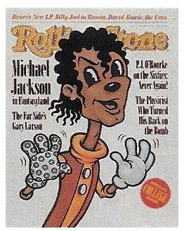 Jackson, Michael / Rolling Stone Cover Photo / 1987