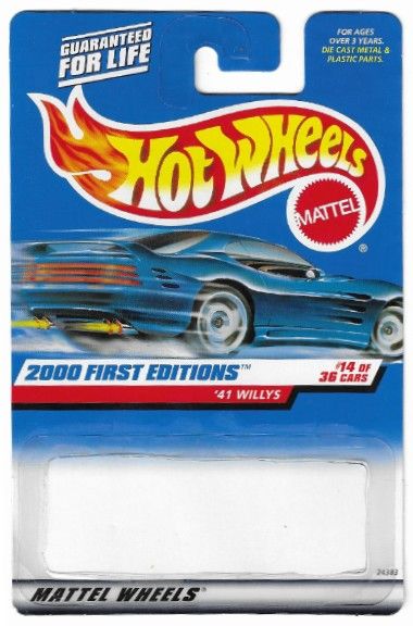 Hot Wheels / '41 Willys / 2000 (1st Edition)