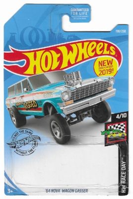 Hot Wheels / '64 Nova Wagon Gasser / 2019 (1st Edition)